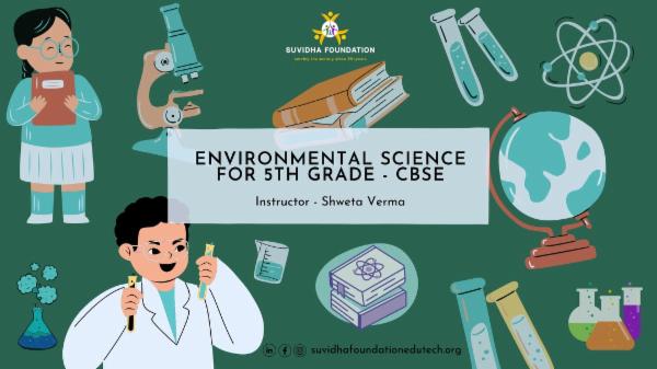 Environmental Science for 5th Grade - CBSE cover