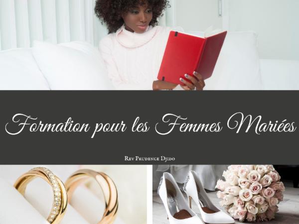 Formation pour les Femmes Mariées cover