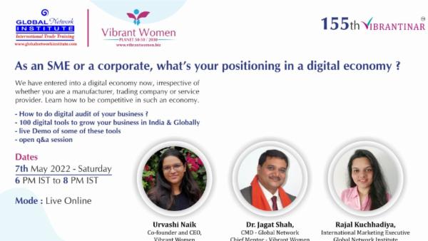 AS AN SME OR A CORPORATE, WHAT’S YOUR POSITIONING IN A DIGITAL ECONOMY ? cover