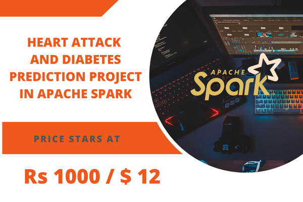 Heart Attack and Diabetes Prediction Project in Apache Spark cover