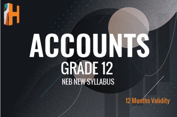 Grade XII Accounts (NEB new syllabus) (1year Validity) cover