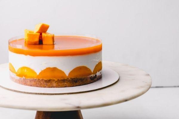 Eggless Mango Fraisier cover