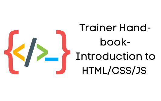 Trainer Handbook -Introduction to HTML/CSS/JS cover
