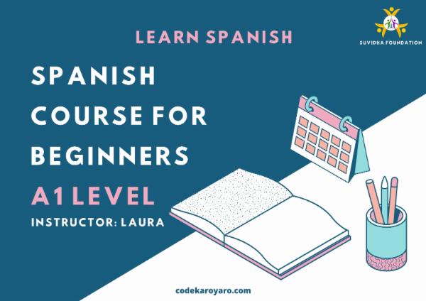 Spanish Course For Beginners - A1 Level cover