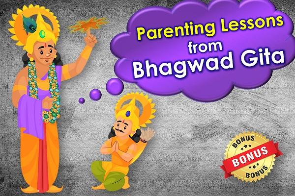 Parenting Lessons from Mahabharat & Bhagwad Gita cover