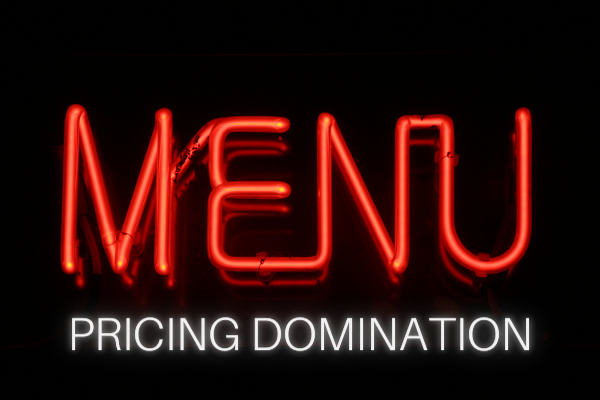 Menu Pricing Domination cover