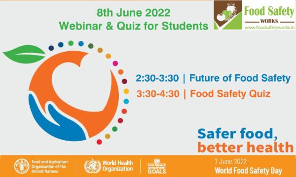 World Food Safety Day -Future of Food Safety & Food Safety Quiz cover