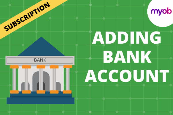 ADDING BANK ACCOUNTS cover