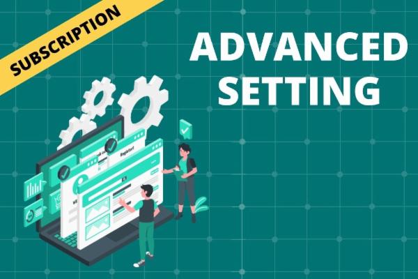 ADVANCED SETTINGS cover