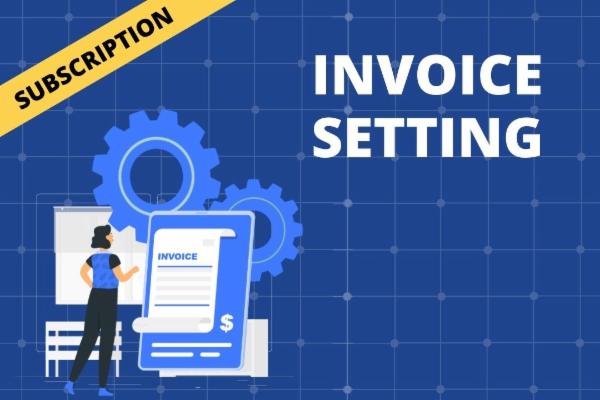 INVOICE SETTINGS cover