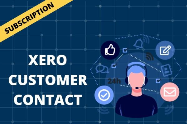 XERO CUSTOMER CONTACT cover