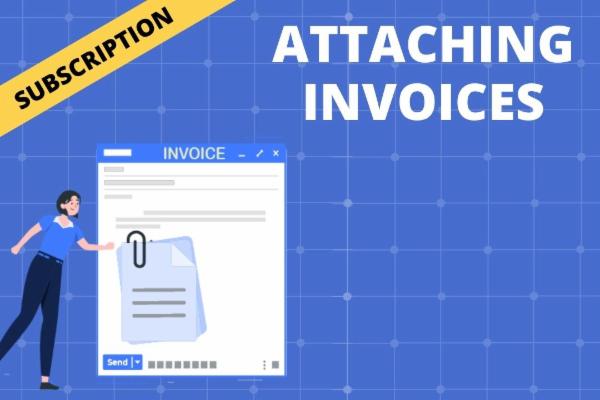 ATTACHING INVOICES cover