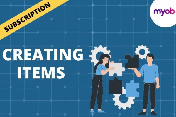 CREATING ITEMS cover