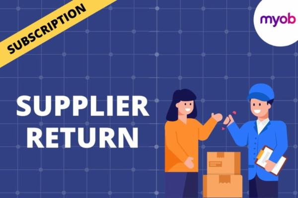 SUPPLIER RETURN cover