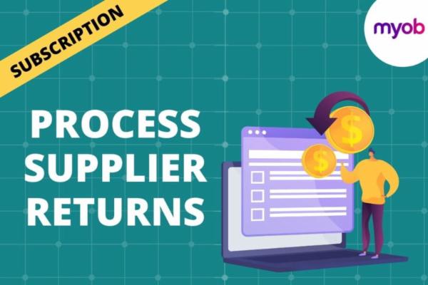 PROCESS SUPPLIER RETURNS cover