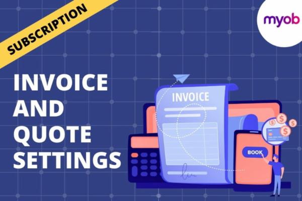 INVOICE AND QUOTE SETTINGS cover