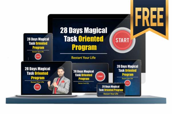 28 Days Magical Task Oriented Program cover