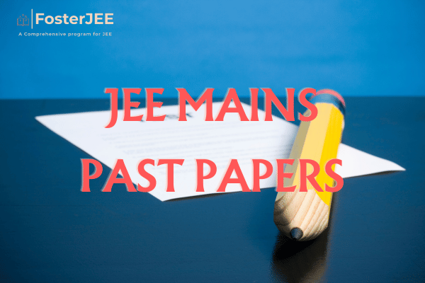 JEE Mains Past Papers cover