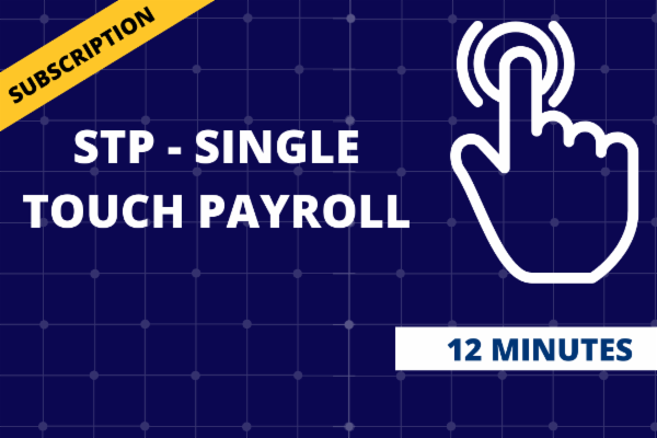 STP - SINGLE TOUCH PAYROLL cover