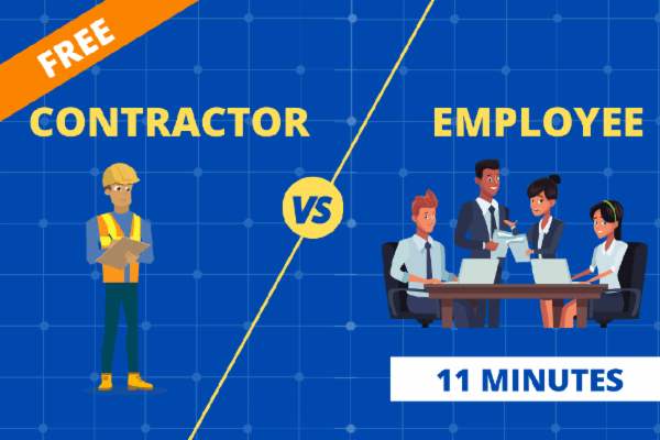 EMPLOYEE VS CONTRACTOR cover