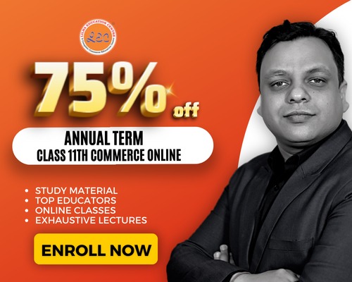 CLASS 11TH COMMERCE -(ANNUAL TERM) ONLINE cover