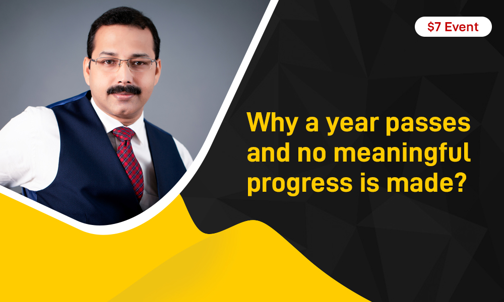 Why a year passes and no meaningful progress is made? cover
