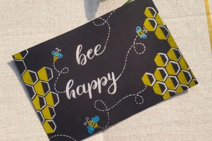 Recording - Calligraphy Writing: Bee Happy cover