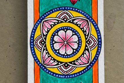 Recording - Pichwai Mandala Bookmark Making cover