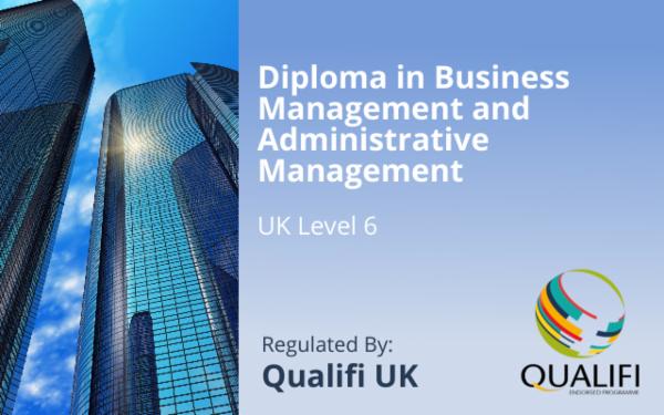 Diploma in Business Management and Administrative Management (Level 6) cover