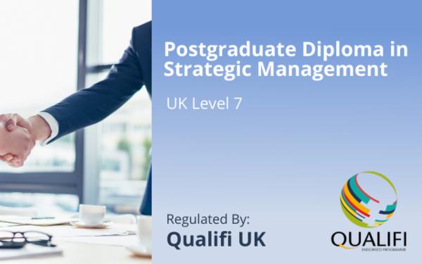 Postgraduate Diploma in Strategic Management (Level 7) cover