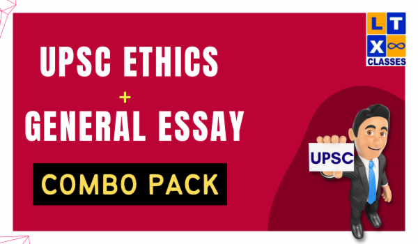 UPSC Ethics + General Essay Combo Pack cover