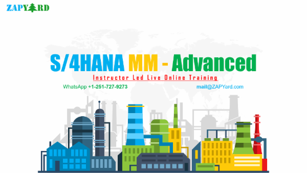 SAP S/4HANA MM – Advanced cover