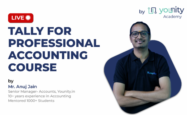 Tally for Professional Accounting Live Course cover