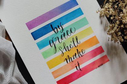 Recording - Color Bands X Lettering 101 cover