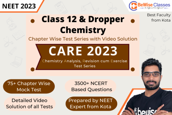 CARE 2023 - Chemistry Chapter wise Test Series for NEET 2023 cover