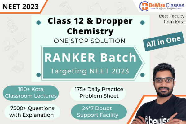 RANKER Batch – Chemistry Online Classes for NEET 2023 cover