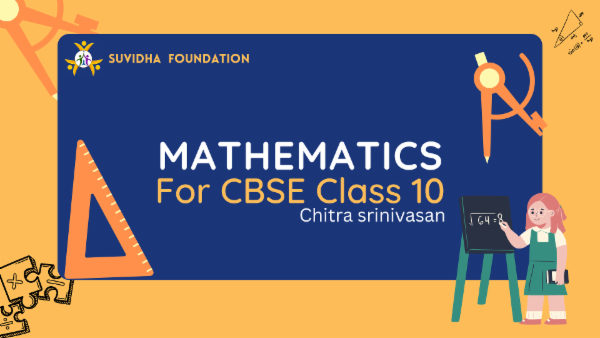 Mathematics for CBSE Class 10th (English) cover