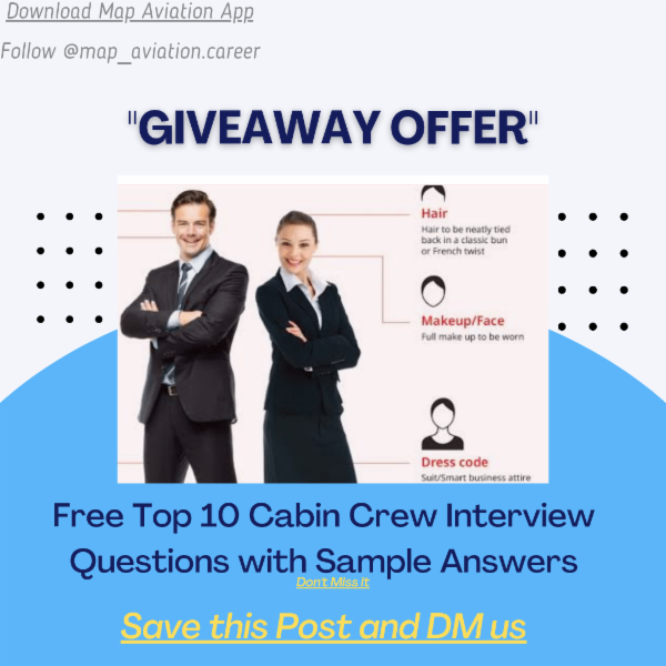 Free Cabin Crew Top 10 Interview Questions with Sample Answers cover