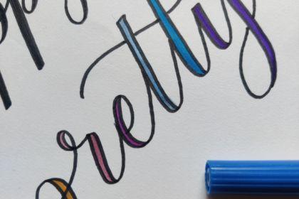 Recording - Faux Calligraphy & Hand Lettering 101 cover