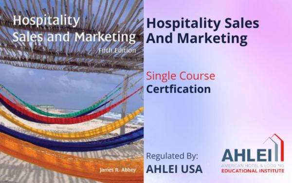 Hospitality Sales And Marketing MAR 472 cover
