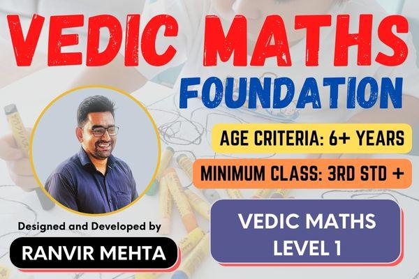 Vedic Maths Foundation Course cover