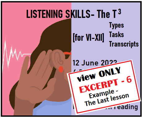 Listening EXCERPT 6 cover