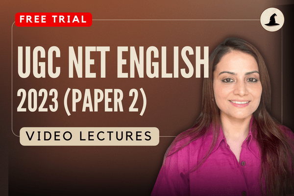 Video lectures - UGC NET English (paper 2) cover