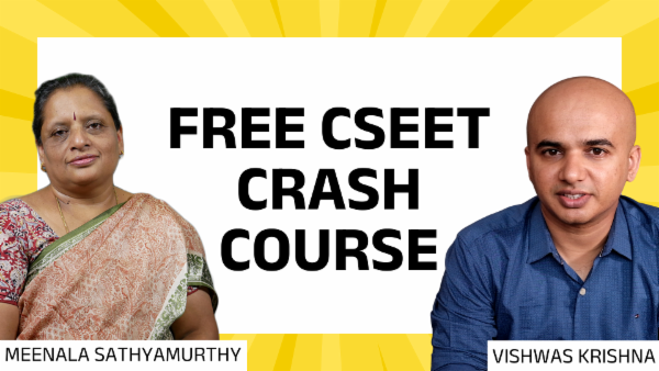 CSEET Crash Course cover
