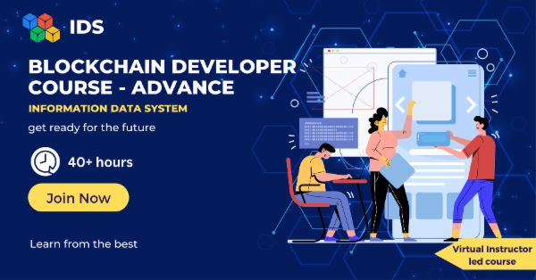 Blockchain Developer Course - Advance cover