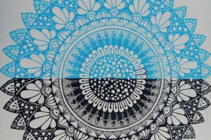 Recording - Classic Colorful Mandala Art cover