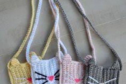 Recording - Crochet Kitty Sling Bag cover