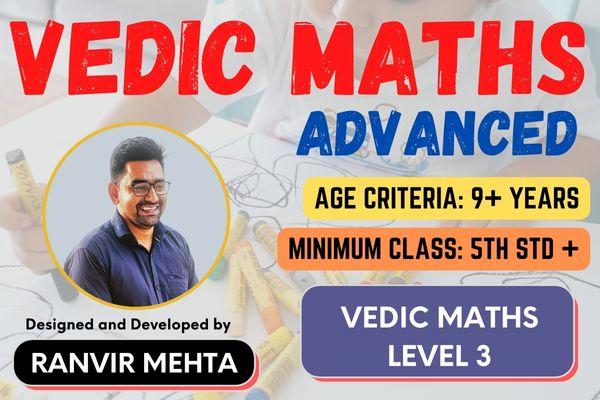 Vedic Maths Advanced cover