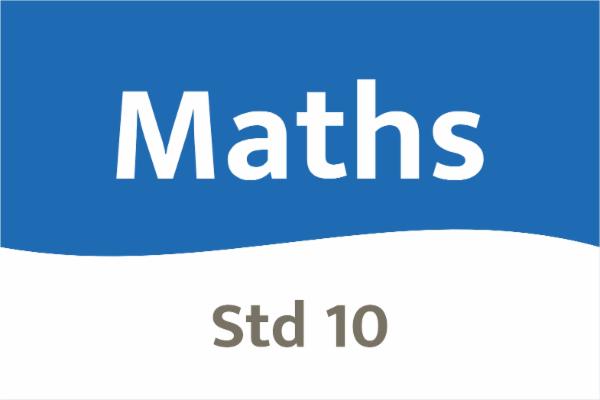 Mathematics - Std 10 (Semi English and English Medium) cover
