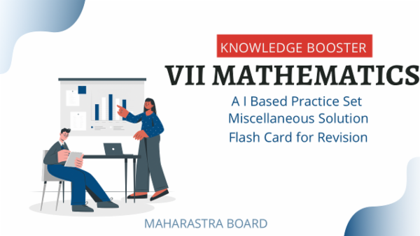 7 Mathematics Knowledge Booster ( Maharastra Board ) cover